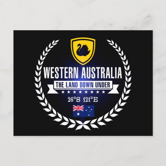 Western Australië Briefkaart (Voorkant)