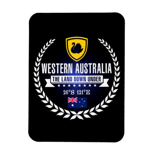 Western Australië Magneet (Verticaal)