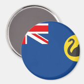 Western Australië Magneet (Voorkant / Achterkant)