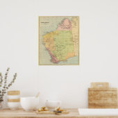 Western Australië Poster (Keuken)