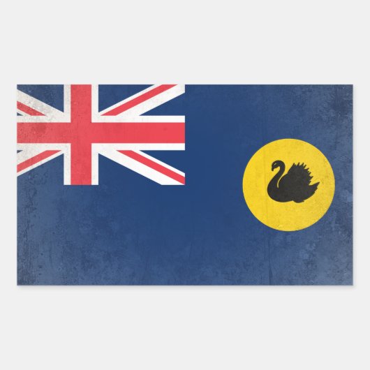 Western Australië Rechthoekige Sticker (Voorkant)