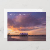 Western Australisch sunset Briefkaart (Voorkant / Achterkant)