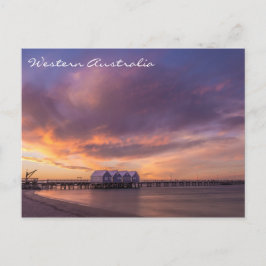 Western Australisch sunset Briefkaart