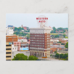 Western autobouwproject Condos Kansas City Briefkaart
