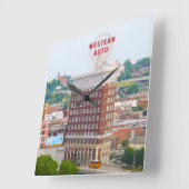 Western autobouwproject Condos Kansas City Vierkante Klok (Hoek)