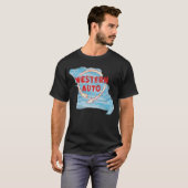 Western automatisch maken t-shirt (Voorkant volledig)