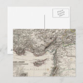 Western-Azië en Syrië Briefkaart (Voorkant / Achterkant)
