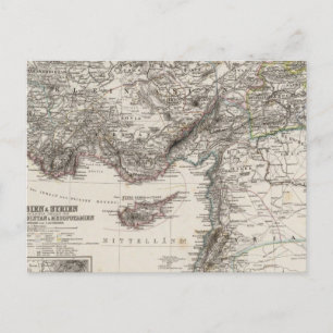 Western-Azië en Syrië Briefkaart