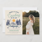  Western Baby shower Kaart (Voorkant)