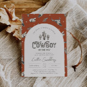 Western Baby shower Uitnodiging