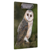 Western Barn Owl Clipboard Klembord (Rechts)
