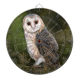 Western Barn Owl Dart Board Dartbord