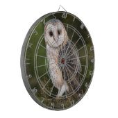 Western Barn Owl Dart Board Dartbord (Voorkant Links)