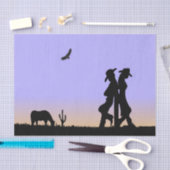 Western bereik tissuepapier (Craft)