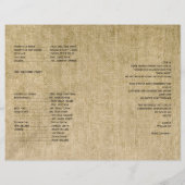 Western bindingsprogramma Burlap (Achterkant)