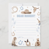 Western Birthday Time Capsule Card Kaart (Voorkant)