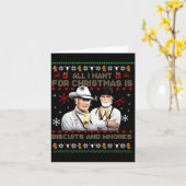 Western Biscuits And S Christmas Quote Kaart (Gele Bloem)