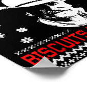 Western Biscuits And S Christmas Quote  Poster (Hoek)