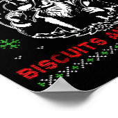 Western Biscuits And S Christmas Quote Poster (Hoek)