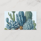 Western Blauw Cowboy Rodeo Baby shower Luier Spel Informatiekaartje (Achterkant)