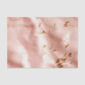 Western Blush Pink Faux Koeienhuid Vrijgezellenfee Tissuepapier (Voorkant)