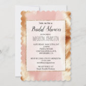 Western Blush Roze Bruin Koeienhuid Kaart (Voorkant)