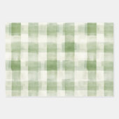 Western Boerderij Cream Stripes Inpakpapier Vel (Voorkant 2)