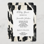 Western Boerderij Dierlijke Koe Kaart (Voorkant / Achterkant)