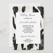 Western Boerderij Dierlijke Koe Kaart (Voorkant)