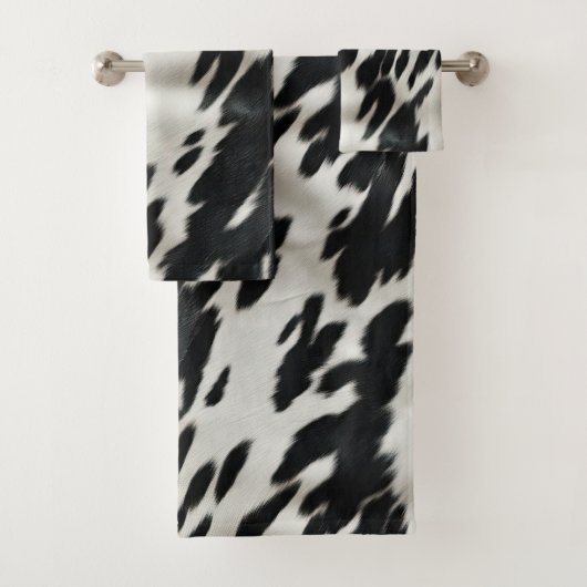 Western Boerderij Koeienhuid Bad Handdoek (Insitu)