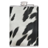 Western Boerderij Koeienhuid Heupfles (Achterkant)