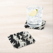 Western Boerderij Koeienhuid Kartonnen Onderzetters (Insitu)