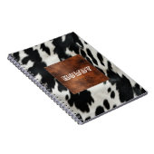 Western Boerderij Koeienhuid Notitieboek (Rechterzijde)