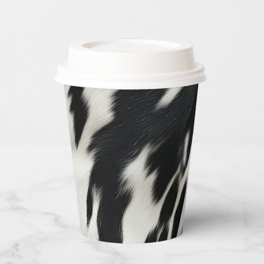 Western Boerderij Koeienhuid Papieren Bekers (Links)