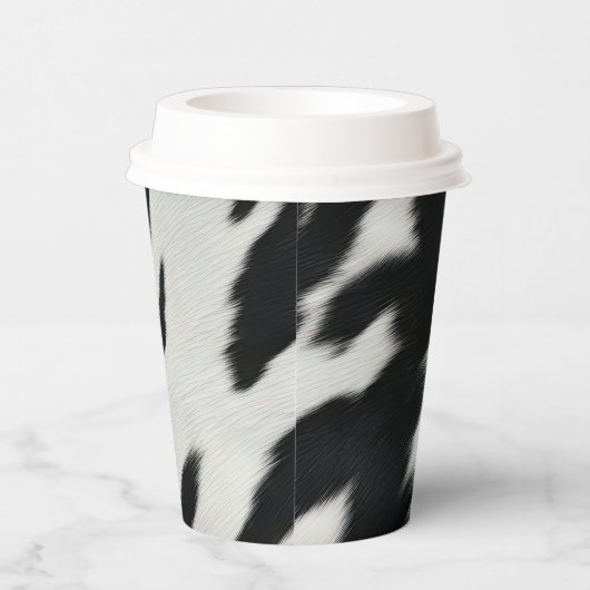 Western Boerderij Koeienhuid Papieren Bekers (Rechts)