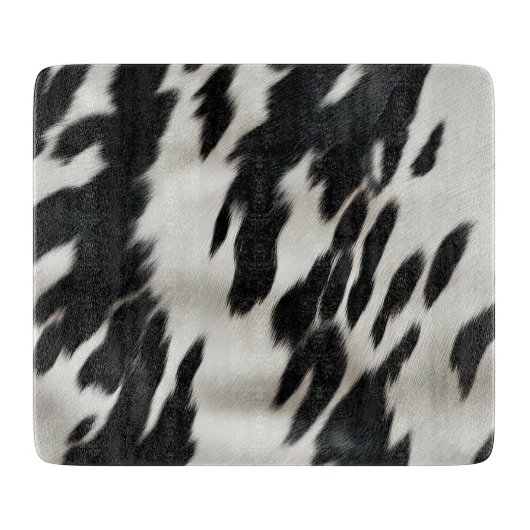 Western Boerderij Koeienhuid Snijplank (Voorkant)