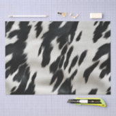 Western Boerderij Koeienhuid Tissuepapier (Craft)