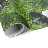 Western Boerderij Ranch Holstein Calf in gras Cadeaupapier (Rol Hoek)