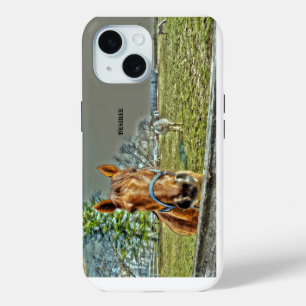 Western Boerderij van Horse Rustic Country iPhone 15 Case