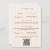 Western Boho Country Cowgirl Floral Vrijgezellenfe Kaart (Achterkant)