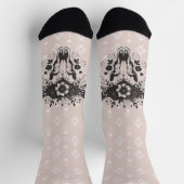 Western Boho Longhorn Floral Socks Sokken (Top)