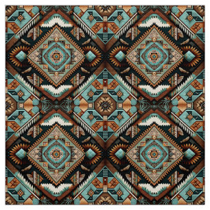 Western Boho Pattern Stof