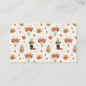 Western Boho recept Informatiekaartje (Achterkant)