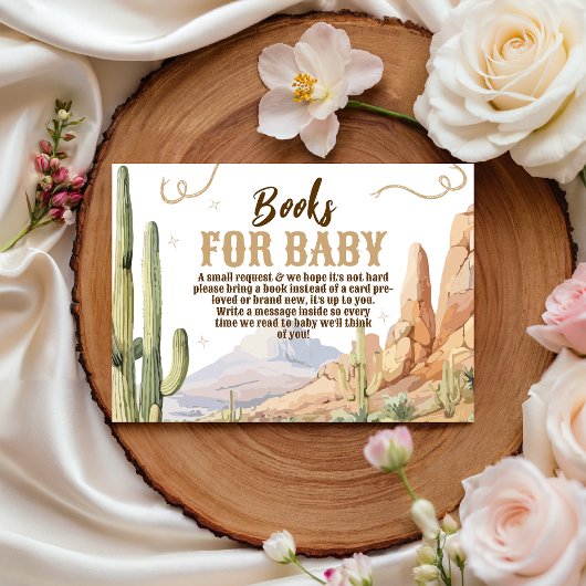 Western Books for Baby Kaart