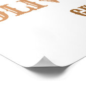 Western Boots and Bows Gender Reveal Welcome Sign Poster (Hoek)