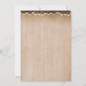 Western Boots & Bubbly Floral Cactus Vrijgezellenf Kaart (Achterkant)