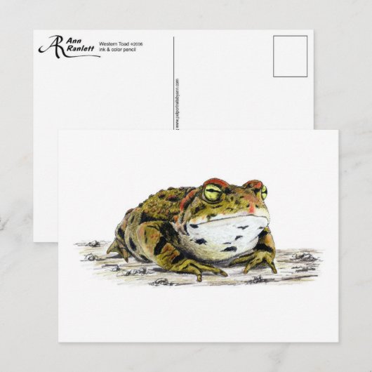 Western Briefkaart (Voorkant / Achterkant)