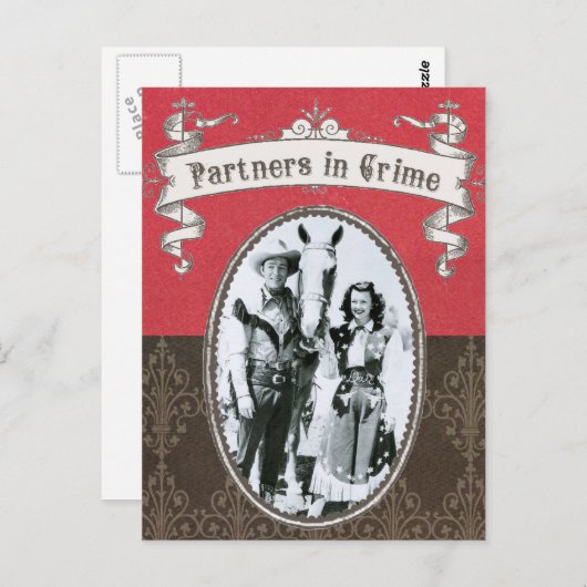  western briefkaart (Voorkant / Achterkant)