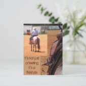 Western Briefkaart van Lifestyle (Staand voorkant)