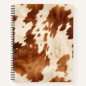 Western Brown Cream Cowhide Notitieboek (Voorkant)